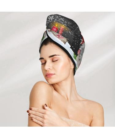 Quick-Dry Hair Towel Wrap - Scandinavian Dwarf Towel Turban for Effortless Hair Drying - Buy Online on GoSupps.com