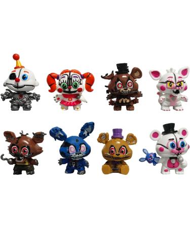 8pcs FNAF Birthday Cake Toppers FNAF Cake Decorating Supplies FNAF Party Supplies - Buy Online on GoSupps.com
