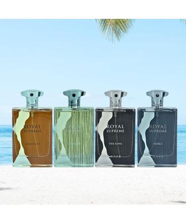 Rave Royal Supreme Dominant Conquer The King Noble - EDP Sprays 100ML (3.4 OZ) Long Lasting Fragrances for Men. (SUPREME BUNDLE) 3.4 Fl Oz (Pack of 1) Supreme Bundle - Buy Online on GoSupps.com
