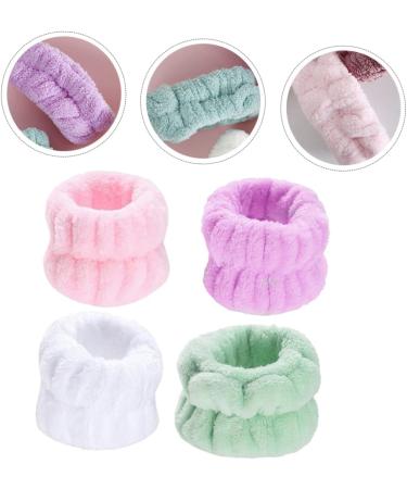 4paires Lot Bracelets Souples Pour Laver Visage Adapt s Aux Soins Spa Et Confortables - Buy Online on GoSupps.com