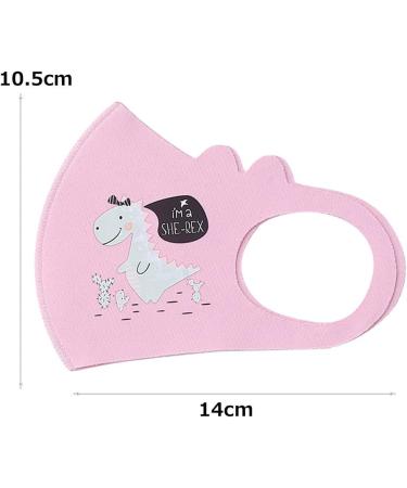 Riou 5-Piece Kids Cotton Silk Face Masks - Washable Breathable Protection Scarf for Young Girls - Buy Online on GoSupps.com