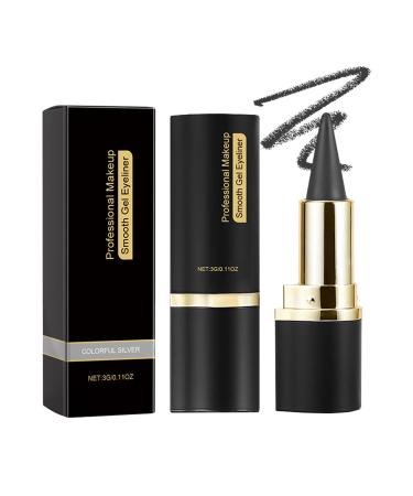 Zankie Natural Cream Eyeliner - Stain Resistant Gel Eyeliner Pen | Durable Gel Eyeliner | Water Resistant Eyeliner Pencil for Women Girls