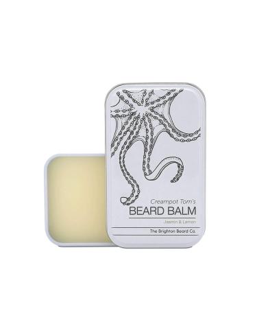 Brighton Beard Company Creampot - Jasmin & Lemon Beard Balm | Handmade Conditioning & Repair 80ml - Buy Online on GoSupps.com
