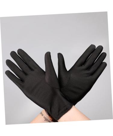 MAGICLULU 9 Pairs Jewelry Etiquette Gloves Oven Gloves Hand Care Black Cotton Gloves Nylon Inspection Gloves Handling Gloves Work Gloves Jewelry Gloves White Gloves Miss Protection - Buy Online on GoSupps.com