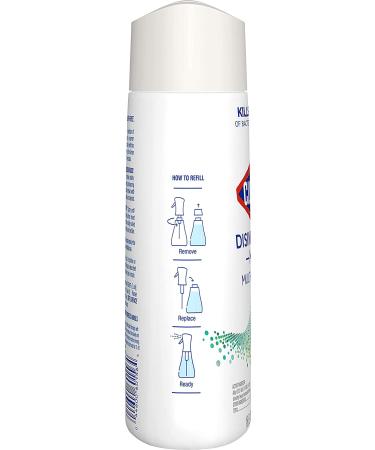Clorox Disinfecting Mist Refill 16oz - Eucalyptus Peppermint Multi-Surface Disinfectant - Buy Online on GoSupps.com