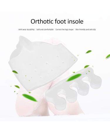 Naroote Toe Separators - Transparent Silicone Spacers for Overlapping Toes | 2 Sets Hollow Design Valgus Orthosis - Buy Online on GoSupps.com