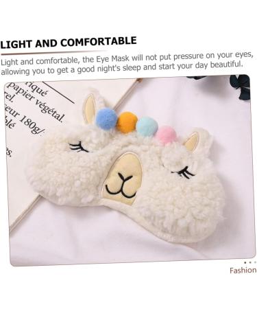 FOMIYES 8 Pcs Sherpa Fleece Eye Masks for Kids & Adults - Plush Sleep Masks for Travel Cartoon Eye Shades for Comfort - Ideal for Sleeping & Relaxation - Buy Online on GoSupps.com