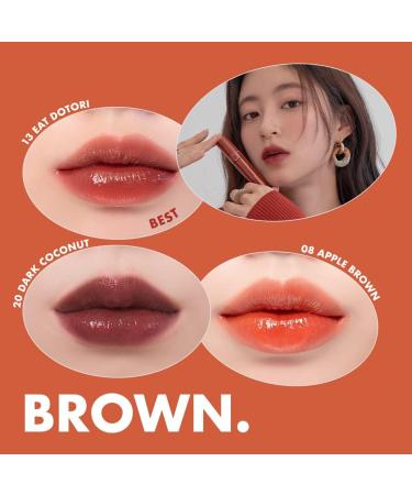 rom&nd Juicy Lasting Tint (20 Dark Coconut) - Long-Lasting Lip Stain 5.5g - Buy Online on GoSupps.com