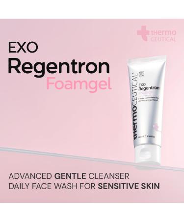 Buy tHermoCEUTICAL EXO Regentron Foamgel - Gentle Daily Facial Cleanser for Normal & Dry Skin | Moisturizing Foam Face Wash 3.38 fl.oz - Ship Worldwide - Buy Online on GoSupps.com