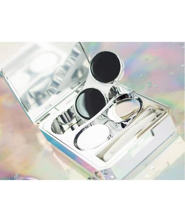 Buy Portable Optometry Lens Containers | Cute 3D Contact Lens Box in Pink & Silver - International Shipping - Buy Online on GoSupps.com