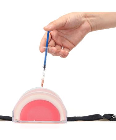 MIIRR Intramuscular Injection Training Pad - Simulated Human Skin for IM, ID, and SQ Injections - Medical Education Tool - Buy Online on GoSupps.com