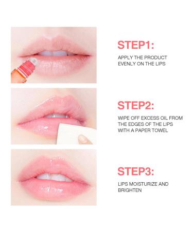 Shop 4pcs Fruity Flavors Lip Oil Set for Girls - Long-Lasting Moisturizing Roll-On Lip Gloss - Buy Online on GoSupps.com