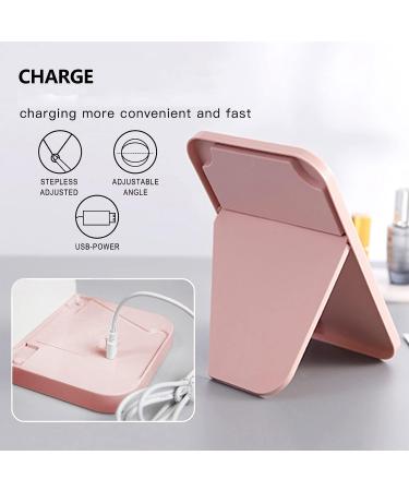 Coelacanth Makeup Mirror with Lights - Portable Travel Vanity Mirror for Girlfriend - Birthday Gift - Buy Online on GoSupps.com