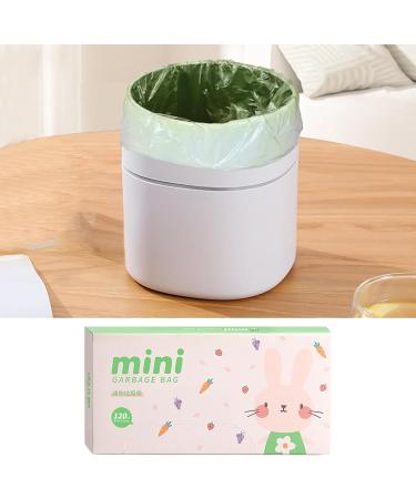 Shakven Small Trash Bags Bathroom Waste Basket Liners Thicken Bedroom Trash Bag Small Trash Can Liners Bathroom Trash Bags for Living Room Pink - Buy Online on GoSupps.com
