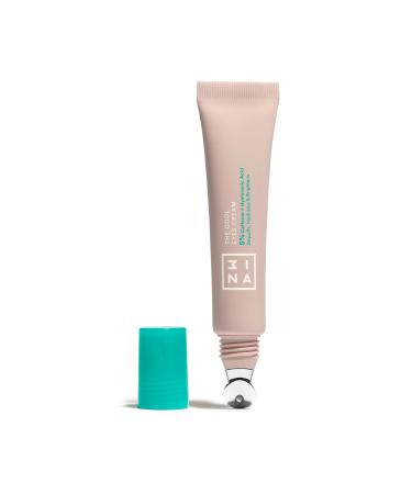 3INA MAKEUP - The Cool Eyes Cream - Eye Cream for Dark circles and Puffy Eyes with 5% Caffeine & Hyaluronic Acid - Eye Serum with Metal Applicator - Vegan - Cruelty Free