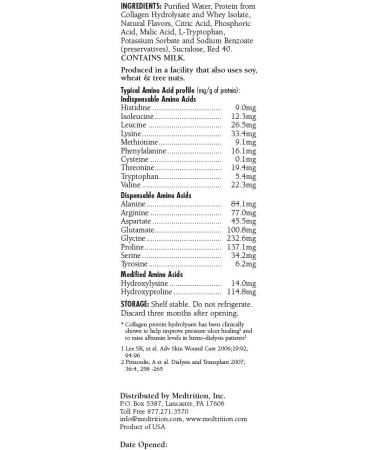 Liquid Collagen Peptides Type I  III 15 Grams Protein per Oz. |Prosource NoCarb Berry Punch 4 Bottles Pack Medtrition| Berry Punch 30 Fl Oz (Pack of 4) - Buy Online on GoSupps.com