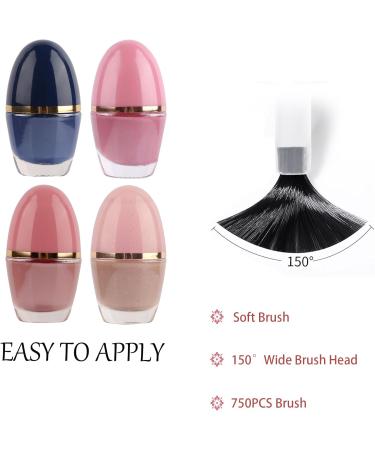 Nude Nail Polish Set Pink Nail Varnish Set Long Lasting Glitter Nude 4 Colors Nail Polishes Quick Dry Nail Polish for Women Girls DIY Nail Art at Home 7ML - Buy Online on GoSupps.com
