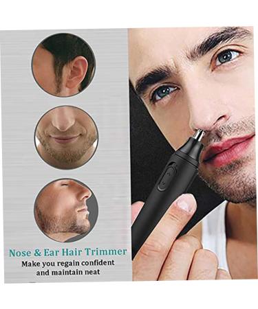 Buy Ear & Nose Hair Remover - Waterproof Stainless Steel Trimmer with Mute Motor & Cleaning Brush | Fast International Shipping - Buy Online on GoSupps.com