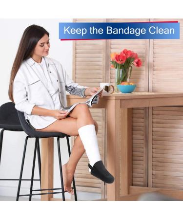 Cast Sock - Warm Orthopedic Boot Sock with Non-Slip Silicone Strips for Foot Protection & Comfort - Ideal for Wound Care - Buy Online on GoSupps.com