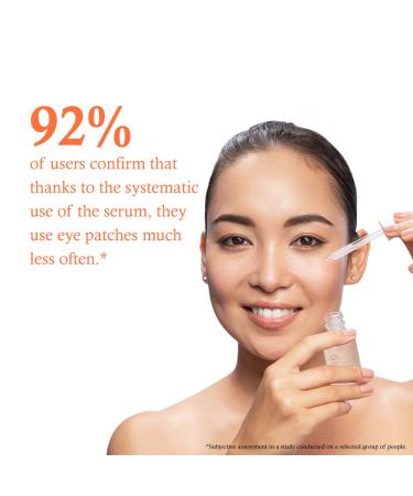 Eveline Cosmetics Energizing Eye Serum Shot - Reduce Puffiness & Dark Circles with 5% Caffeine - International Shipping Available - Buy Online on GoSupps.com