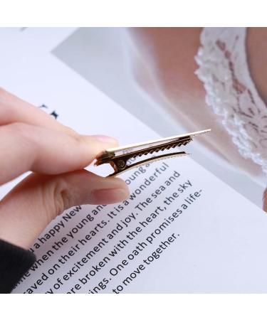 Iaceble Minimalist Triangle Hair Clip Barrette - Gold Metal Hairpin for Women and Girls - Buy Online on GoSupps.com