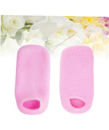 Ipetboom 1 Pair Dry Heel Spa Socks Spa Gel Socks Moisture Socks Gel Lining Socks Cotton Spa Socks Gel Dry Feet Socks Cotton Oil Socks Moisturizing Socks Pink Miss at Home - Buy Online on GoSupps.com