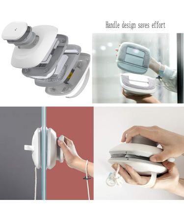 Window Cleaner Wipers 15-24mm Double Side Glass Cleaner Window Clean Brush Window Cleaner Glider Washing Brush Equipment Glass Wiper Cleaning Tool (Pink) - Buy Online on GoSupps.com