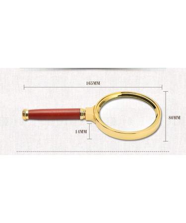 Magnifier Handheld Magnifying Glass Extra Large LED Handheld Magnifying Large Rectangular Handheld Magnifier Reading Magnifying Glass Jumbo Size Illuminated Reading Magnifier for Books News Made - Buy Online on GoSupps.com