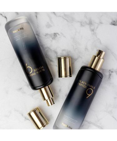 FARMSTAY Black Snail Peptide9 Perfect Emulsion 120ml - Premium Korean Skin Care | K-Beauty Essentials - Buy Online on GoSupps.com