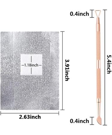 Yopeissn 300-Piece Foil Nail Strips Set for Gel Polish Soak-Off - Professional Gel Polish Remover - Buy Online on GoSupps.com