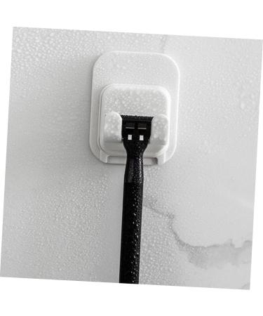 Osaladi 4-Piece Sticky Wall Hooks - Versatile Holder for Mains Plug Razor Shaving Racks & More | Durable Adhesive Hooks for Home & Travel - Buy Online on GoSupps.com