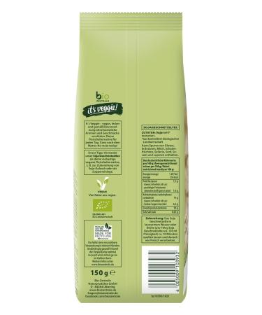 Biozentral Vegan Soy Slices | Protein-Rich Meat Alternative | 100% Organic Soy Flour | 6 x 150g | Versatile & Easy to Prepare | Austrian Quality - Buy Online on GoSupps.com