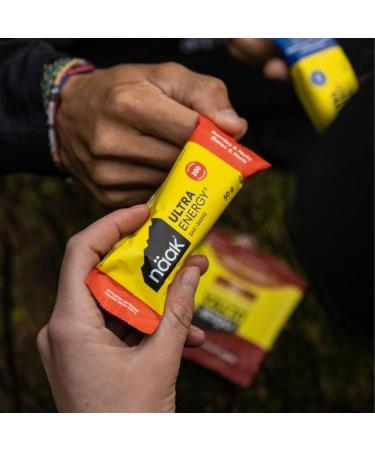 N ak Berries & Nuts Ultra Energy Bars 12 Pack High Protein Snack High Fiber Dairy Free Vegan - Buy Online on GoSupps.com