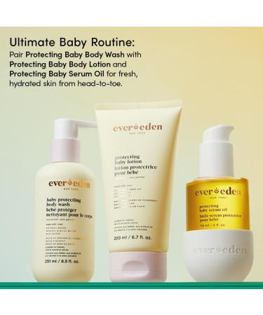 Evereden Baby Lip Balm & Protecting Massage Oil Set | Clean Non-Toxic & Fragrance-Free Baby Care | Gentle Skincare for Newborns | Made with Safe Ingredients - Buy Online on GoSupps.com