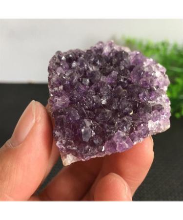 Specimen 75g-85g Natural Amethyst Cluster Quartz Crystal geode Specimen JITZEGMD - Buy Online on GoSupps.com