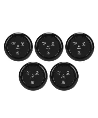 Goshyda Wireless call button for nursing staff 5-part SOS Pager-Aid Key Calling System for Older Patients for the personal attention pager at home for the clinic restaurant caf shop