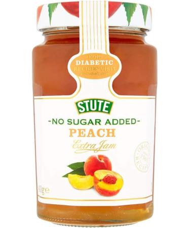 Stute Jam Selection - Handpick Your Favourite Flavours | Low Sugar High Taste | Apricot Blackcurrant Morello Cherry | Diabetic-Friendly Jams for Healthier Treat | 6 Pack - 430g Each - Buy Online on GoSupps.com