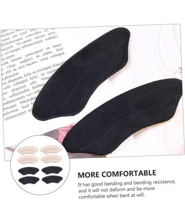 4 Pairs Sponge Heel Stickers - Anti-Wear High Heel Protectors & Sole Grips | Double-Sided Cushion Pads for Loose Shoes - Buy Online on GoSupps.com