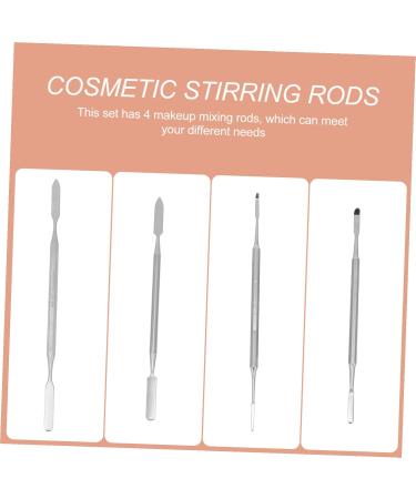 4 pi ces Lot B tonnets Acier Inoxydable pour Maquillage et Manucure Outils de M lange Lisses et Pratiques Accessoires Cosm tiques Multifonctions Faciles Nettoyer et Transporter - Buy Online on GoSupps.com