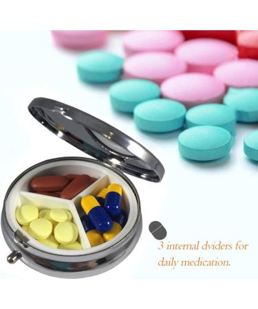 Buy 6Pcs Elegant Pill Box Case - Portable CREATIEE-PRO Medicine Organizer for Travel | Fashionable & Practical Vitamin Holder (6 Patterns 1.6 Inches - Buy Online on GoSupps.com