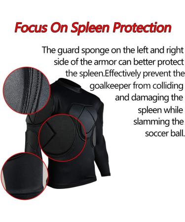 SHINESTONE Men's Sport Soccer Long Pants - Crashproof Goalkeeper Padded Jersey - Long Sleeve XL - Buy Online on GoSupps.com