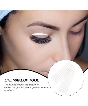 LALAFINA 25 Sheets Double Eyelid Sticker Double Sided Eyelid Tape Hooded Eyelid Stickers Eyelid Tape for Hooded Eyes Natural Eyelid Eye Lifting Sticker Adhesive Tape Single Sided 8X3.5X0.01CM Khaki - Buy Online on GoSupps.com