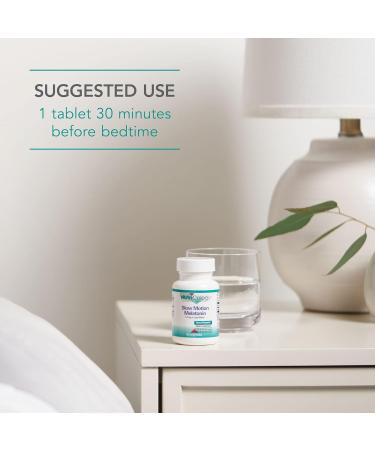 Allergy Research Group NutriCology Slow Motion Melatonin - Delivers 1.2 mg Low-Dose Melatonin - Supports Healthy Sleep Patterns & Optimized Absorption - 60 Servings - 60 Tablets - Buy Online on GoSupps.com