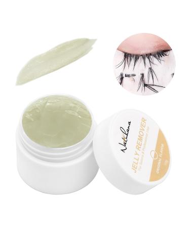 Eyelash Extension Remover 10g Lash Jelly Remover for Lash Extensions Low Irritation Lash Remover Dissolves Powerful Eyelash Extension Glue Remover for Professional Use (Original Flavor)