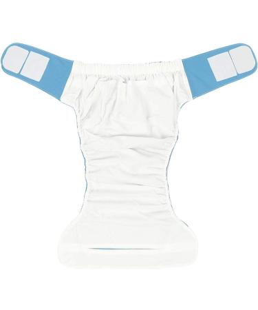 Adult Cloth Diapers - Waterproof Reusable Swim Diapers for Elderly - Diaper Blue - Buy Online on GoSupps.com