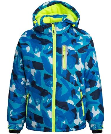 HOTIAN Boys Ski Jacket and Pants Set - Windproof & Waterproof Kids Snow Suit - Winter Coats Ski Suit Style23 14 - Buy Online on GoSupps.com