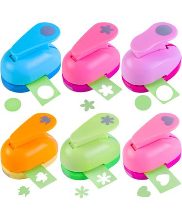 LoveInUSA Punch Craft Set, 10 Pack Hole Punch Shapes Hole Punch