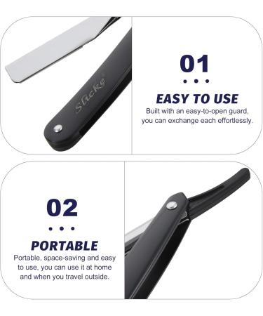 Frcolor 2-Pack Men's Razor Set | Premium Barbier Rastrillos for Bald Heads & Shaving | Gold & Silver | Ideal Men's Grooming Tool - Buy Online on GoSupps.com