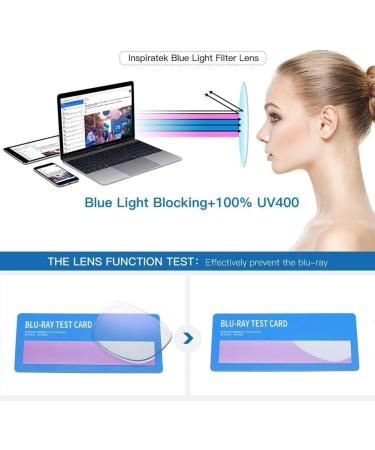 Eyephd Retro Anti-Blue Titan HD Computer Reading Glasses | Aspherical Resin Lenses | Unisex Reader +1.0 to +3.0 | Enhance Vision Comfortably - Buy Online on GoSupps.com