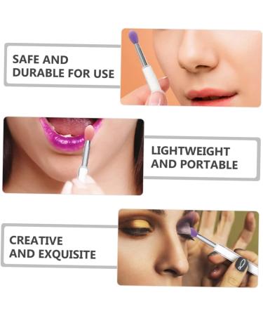 Healeved 6pcs Silicone Lip Brush Lip Gloss Brush Lipstick Applicator Eyeshadow Applicators Lip Mask Applicator Brush Silicone Brush Lip Mask Brush Lipstick Brush with Caps Lip Brush Wand - Buy Online on GoSupps.com